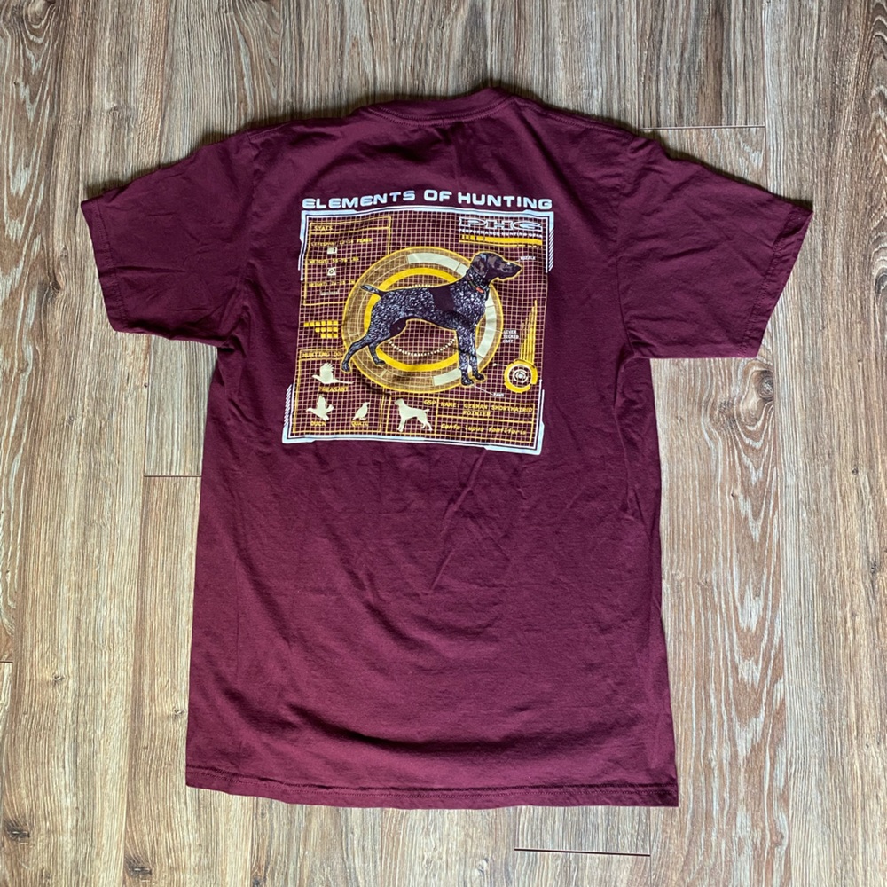 Colombia Elements of Hunting Dog Red T-Shirt